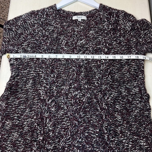 Madewell Firelight Marled Crewneck Sweater Size Small - Picture 9 of 13